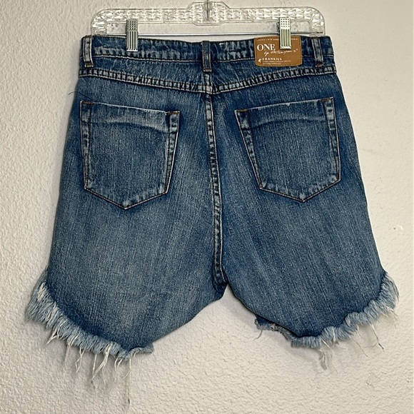 One by One Teaspoon Frankies Mid Length Slouch Short Women’s Size 25 Low Rise - Picture 3 of 12